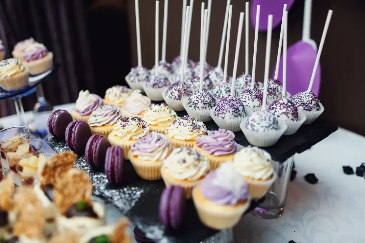 Festival sweet and dessert table